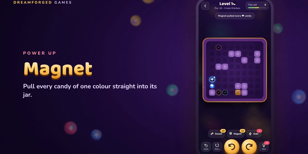 The Magnet power in Tilt Sort